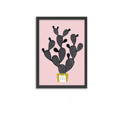 Nordic Poster Cactus Panda Wall Art Canvas Painting Wall Pictures Nordic Style Kids Decoration Posters And Prints Unframed
