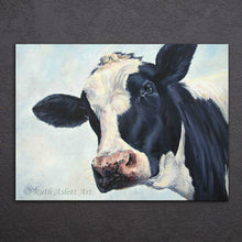 Load image into Gallery viewer, HD Printed 1 Piece World Cow Molly Canvas Painting Animal Posters and Prints Home Decor  ArtSailing Free Shipping CU-2703D
