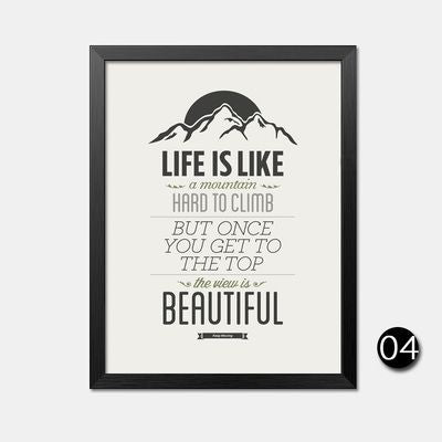 Modern Office Inspiritional English Culture Quotes Canvas Art Print Painting Poster, Wall Picture for Home Decoration FG0045