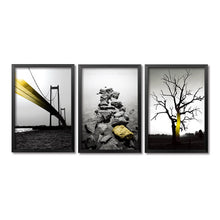 Load image into Gallery viewer, modern black white scenery wall painting posters and prints home decor wall picture canvas painting FG0036
