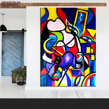 Load image into Gallery viewer, free shipment Cubism Art MARIE THERESE WALTER Estate Signed &amp; Numbered Small Giclee P7 Giclee wall Art Abstract Canvas Prints

