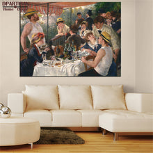 Load image into Gallery viewer, DPARTISAN PIERRE AUGUSTE RENOIR Luncheon of the Boating Party print CANVAS WALL ART PRINT ON CANVAS OIL PAINTING NO FRAME ARTS
