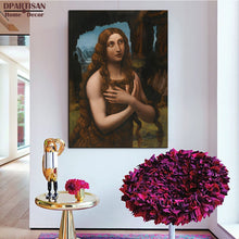 Load image into Gallery viewer, DPARTISAN Leonardo da Vinci portrait of woman wall art No frame print wall painting  home decoration print wall pictures
