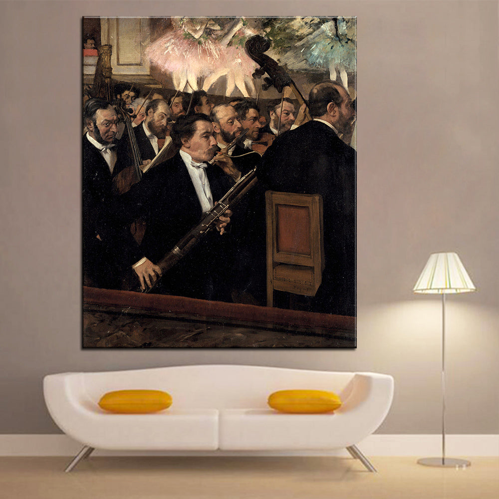 DP ARTISAN The Orchestra at the Opera Wall painting print on canvas for home decor oil painting arts No framed wall pictures