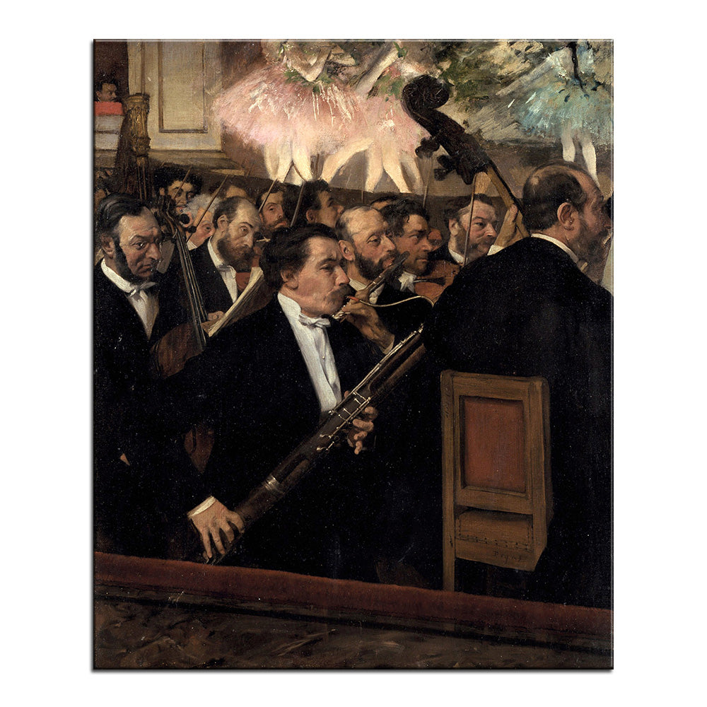 DP ARTISAN The Orchestra at the Opera Wall painting print on canvas for home decor oil painting arts No framed wall pictures
