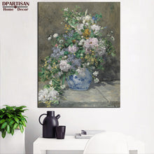 Load image into Gallery viewer, DPARTISAN PIERRE AUGUSTE RENOIR Spring Bouquet print CANVAS WALL ART PRINT ON CANVAS OIL PAINTING WALL PICTURES FOR LIVING DECOR
