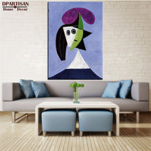 Load image into Gallery viewer, DPARTISAN Cubism Art Estate Signed Numbered Donna woman P12 Giclee wall Art Abstract Canvas Prints No frame wall painting
