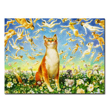 Load image into Gallery viewer, Vladimir Rumyantsev so much cat world oil painting wall Art Picture Paint on Canvas Prints wall painting no framed
