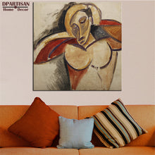 Load image into Gallery viewer, DPARTISAN Cubism Art Estate Signed Numbered portrait cubic P16 Giclee wall Art Abstract Canvas Prints No frame wall painting
