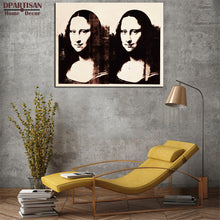 Load image into Gallery viewer, DPARTISAN Double Mona Lisa 1963 By study POP Art Print poster on canvas for wall painting picture No framed Wall arts

