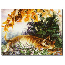 Load image into Gallery viewer, Vladimir Rumyantsev find the cat world oil painting wall Art Picture Paint on Canvas Prints wall painting no framed
