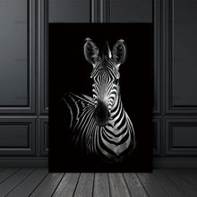 Load image into Gallery viewer, canvas HD Animal Canvas Wall Art Nordic Black&amp;White Pictures Modular Paintings
