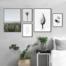 Load image into Gallery viewer, Posters And Prints Nordic Poster Wall Pictures For Living Room Cuadros Canvas Art Flower Wall Art Canvas Painting Unframed

