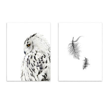 Load image into Gallery viewer, Posters And Prints Wall Art Canvas Painting Wall Pictures For Living Room Nordic Owl
