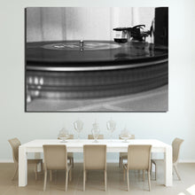 Load image into Gallery viewer, HD Printed canvas art music CD record painting Home Decor black and white DJ player wall pictures for living room Artsailing
