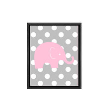 Load image into Gallery viewer, Polka Dot Elephant Canvas Painting Minimalist Nursery Posters Prints Wall Art Picture for Kids Room Decor Unframed Drop Shipping
