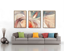 Load image into Gallery viewer, Abstract Dynamic Lines Canvas Painting Modern Fashion Posters Prints Large Wall Art Pictures for Living Room Home Decor Unframed

