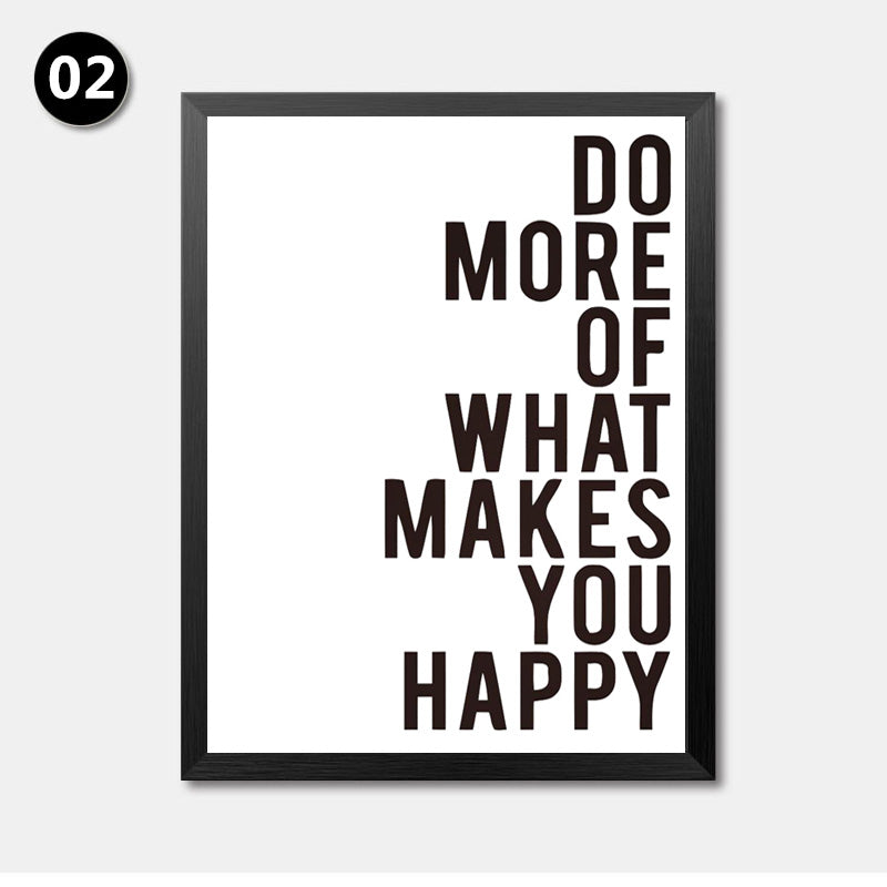 Love Life Love Yourself Modern Quotes Canvas Prints Poster For Room Office Wall Decor Spray Printings Poster Art Painting YT0073