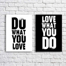 Load image into Gallery viewer, Modern company office inspirational words canvas painting wall decor painting retro letters decorative canvas painting HD0227-1
