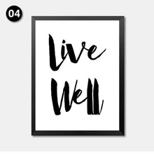 Load image into Gallery viewer, Peace Love Quote Canvas Art Print Poster, Wall Picture for Home Decoration, Happyness Letters Art Wall Print HD2194
