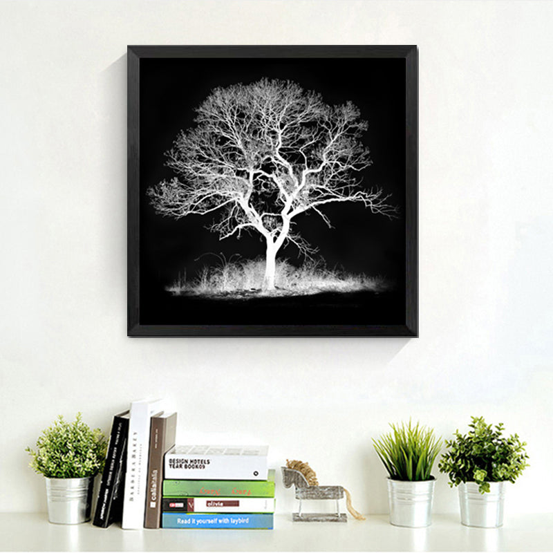 black white tree decorations modular pictures spray painting on the wall modern paintings prints posters canvas pictures HD2050