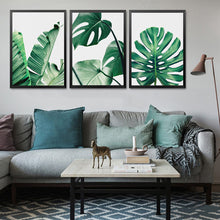 Load image into Gallery viewer, Green Leaf Plants Pictures Home Art Print, Botanic Canvas Wall Picture Print Poster For Home Wall Decor HD2288
