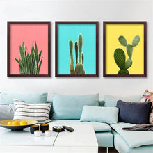 Load image into Gallery viewer, Green Plant Cactus Canvas Art Print Poster Still Life Wall Picture Canvas Painting Home Decor FG0031
