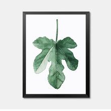 Load image into Gallery viewer, fresh green plants canvas painting fashion watercolor plants living room decor wall art print poster painting YT0069
