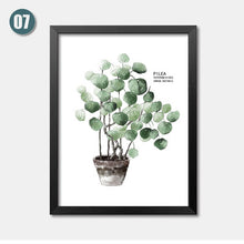 Load image into Gallery viewer, Fresh Plants Green Leaf Canvas Art Print Poster Still Life Wall Picture Canvas Painting Home Decor FG0028
