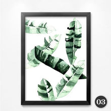 Load image into Gallery viewer, Green Plant Canvas Art Print Painting Poster, Wall Picture for Home Decoration, Wall Decor YT0028

