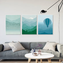 Load image into Gallery viewer, Modern Abstract Minimalist Landscape Canvas A4 Art Print Poster Lighthouse Wall Picture Living Room Home Deco Paintings No Frame
