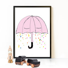 Load image into Gallery viewer, Posters And Prints Wall Art Canvas Painting Hello Beautiful Kids Room Girl Cartoon Art Print Paintings Nordic poster Unframed

