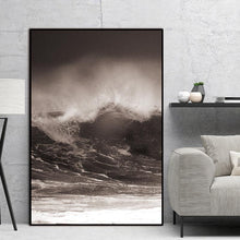 Load image into Gallery viewer, Wave Scandinavian landscape Nordic Abstract Wall Picture Living Room Art Decoration Pictures Canvas Painting Prints No Frame

