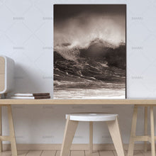 Load image into Gallery viewer, Wave Scandinavian landscape Nordic Abstract Wall Picture Living Room Art Decoration Pictures Canvas Painting Prints No Frame
