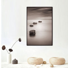 Load image into Gallery viewer, Abstract Lake Stone Natural Nordic Wall Pictures for Living Room Art Decoration Scandinavian Canvas Painting Prints No Frame
