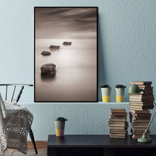 Load image into Gallery viewer, Abstract Lake Stone Natural Nordic Wall Pictures for Living Room Art Decoration Scandinavian Canvas Painting Prints No Frame

