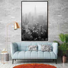 Load image into Gallery viewer, City Building Nordic Abstract Wall Pictures for Living Room Art Decoration Pictures Scandinavian Canvas Painting Prints No Frame
