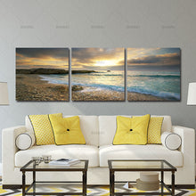 Load image into Gallery viewer, canvas painting wall art print home decor 5 Piece Sunset Seascape Coco Beach Modern  Wall Art HD Picture
