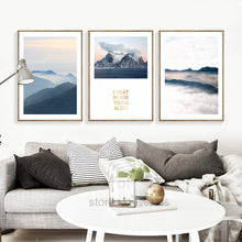 Load image into Gallery viewer, Landscape Painting Flower Flamingo Posters And Prints Nordic Poster Picture Canvas Art Wall Pictures For Living Room Unframed
