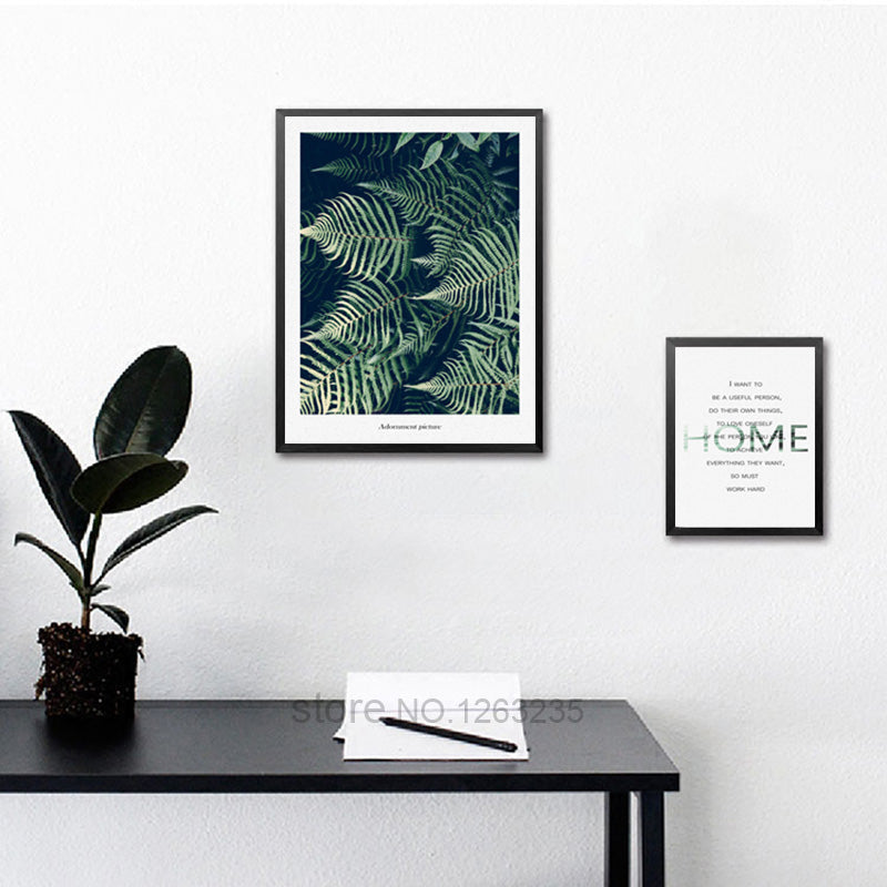 Turtle Leaf Coffin Grass Letter Posters And Prints Nordic Poster Wall Picture Canvas Art Wall Pictures For Living Room Unframed