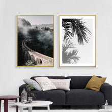 Load image into Gallery viewer, Landscape Painting Forest Leaf Posters And Prints Nordic Poster Wall Picture Canvas Art Wall Pictures For Living Room Unframed
