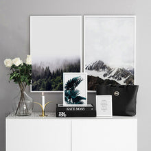 Load image into Gallery viewer, Nordic Poster Snow Mountain Posters And Prints Letter Wall Pictures For Living Room Landscape Art Print Canvas Painting Unframed
