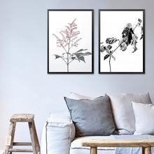 Load image into Gallery viewer, Posters And Prints Wall Art Canvas Painting Wall Pictures For Living Room Black Butterfly Nordic Canvas Prints Poster Unframed
