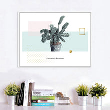Load image into Gallery viewer, Green Plants Turtle leaf Posters And Prints Nordic Poster Wall Art Canvas Painting Wall Pictures For Living Room Unframed
