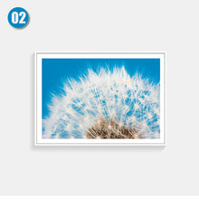 Load image into Gallery viewer, Blue Seawater Dandelion Coconut Posters And Prints Nordic Poster Wall Picture Canvas Art Wall Pictures For Living Room Unframed
