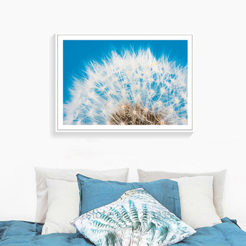 Blue Seawater Dandelion Coconut Posters And Prints Nordic Poster Wall Picture Canvas Art Wall Pictures For Living Room Unframed