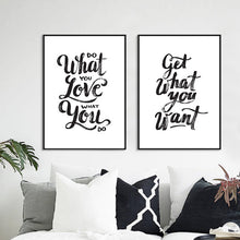 Load image into Gallery viewer, Posters And Prints Canvas Art Picture Nordic Poster Wall Art Canvas Painting  Life Quotes Wall Pictures For Living Room UnFramed
