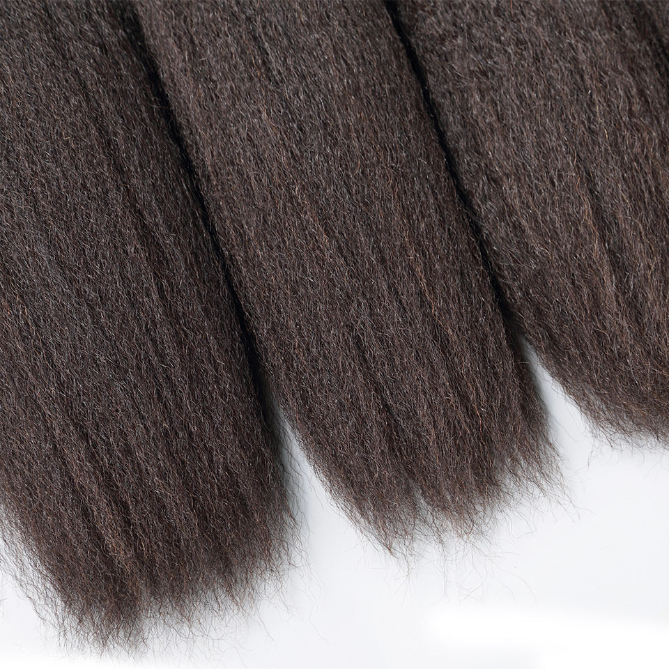 Luvin Peruvian Virgin Hair Kinky Straight Hair 100% Unprocessed Human Hair Weave Bundles Free Shipping