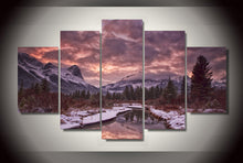 Load image into Gallery viewer, HD Printed Snowy sunset sky Painting on canvas room decoration print poster picture canvas Free shipping/mml-2251
