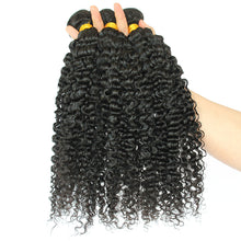 Load image into Gallery viewer, 3B 3C Kinky Curly Hair Extension 3Pcs Brazilian Hair Weave Bundles Deals Hair Products Remy Human Hair Weaving Prosa
